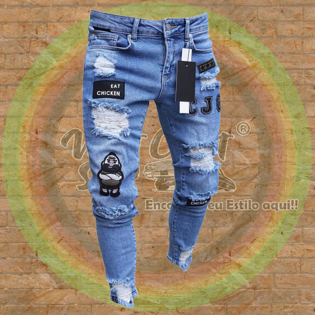 Fit Denim Slim  - Calça Jeans Masculina