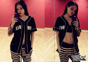 Camisa de baseball Jerseys Feminina