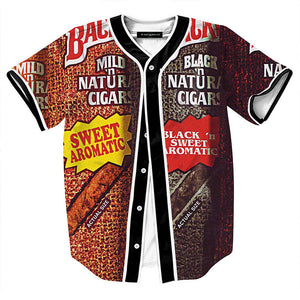 Summer Men's Camisa 3D de Basebol Masculina
