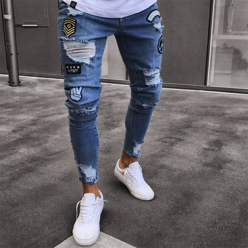 Skinny Slim - Calça Jeans  Masculina